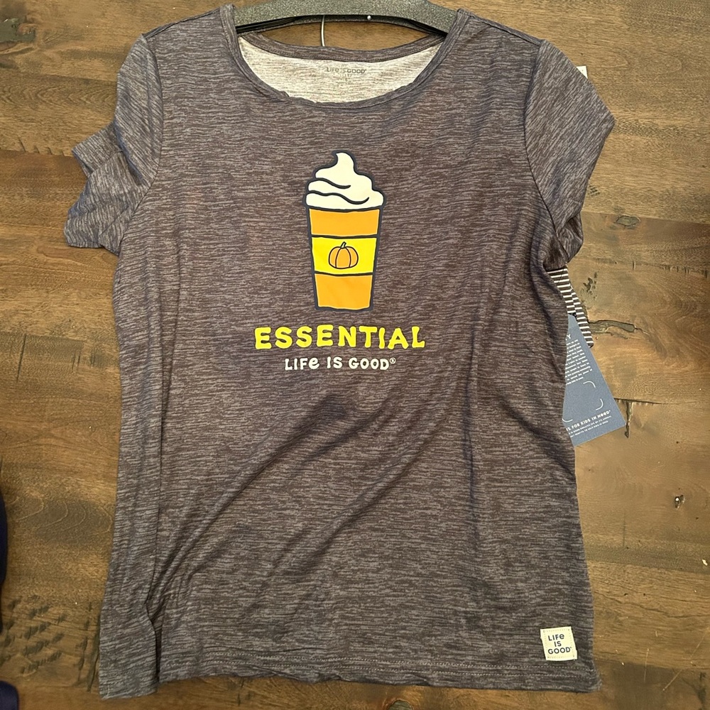 Life is Good Pumpkin Spice Pajamas *BRAND NEW*